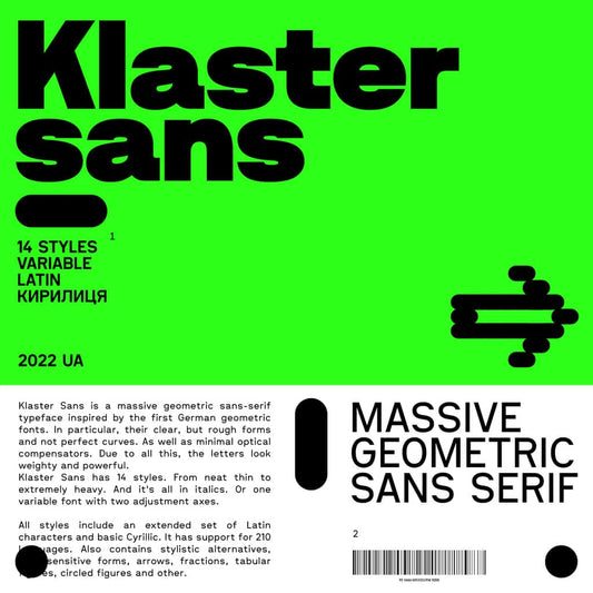 Klaster Sans