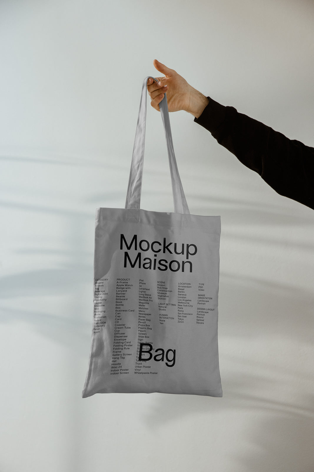 Tote Bag Mockup BG-B-01