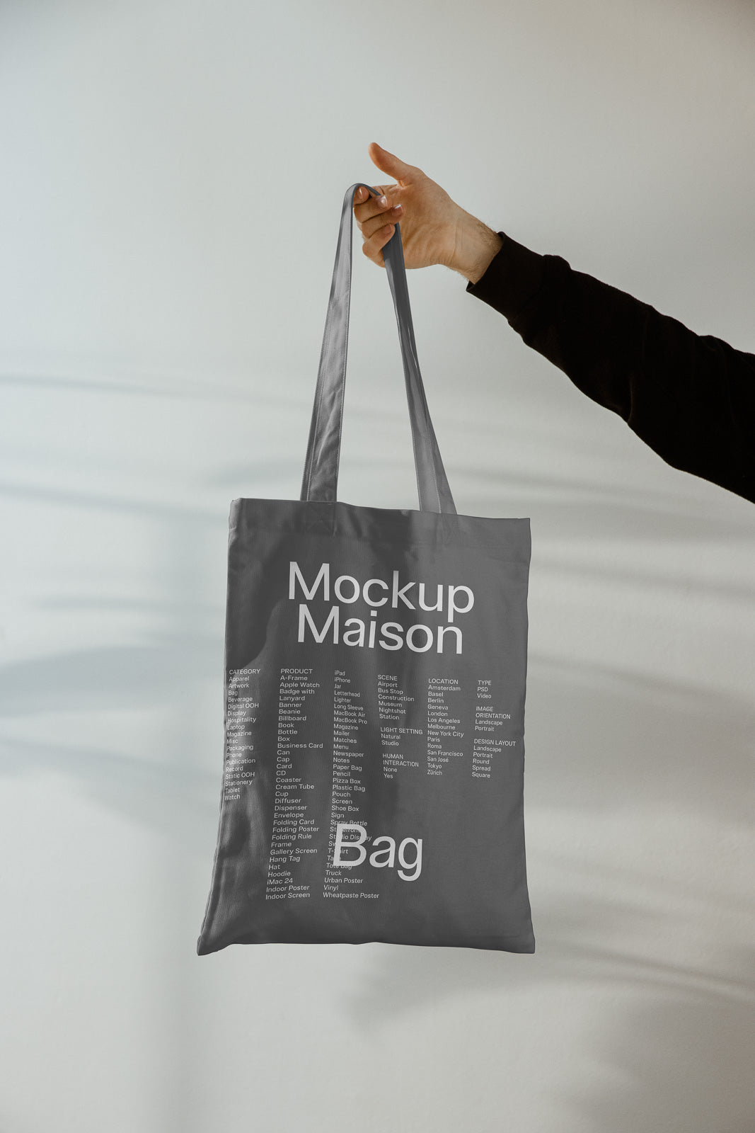 Tote Bag Mockup BG-B-01