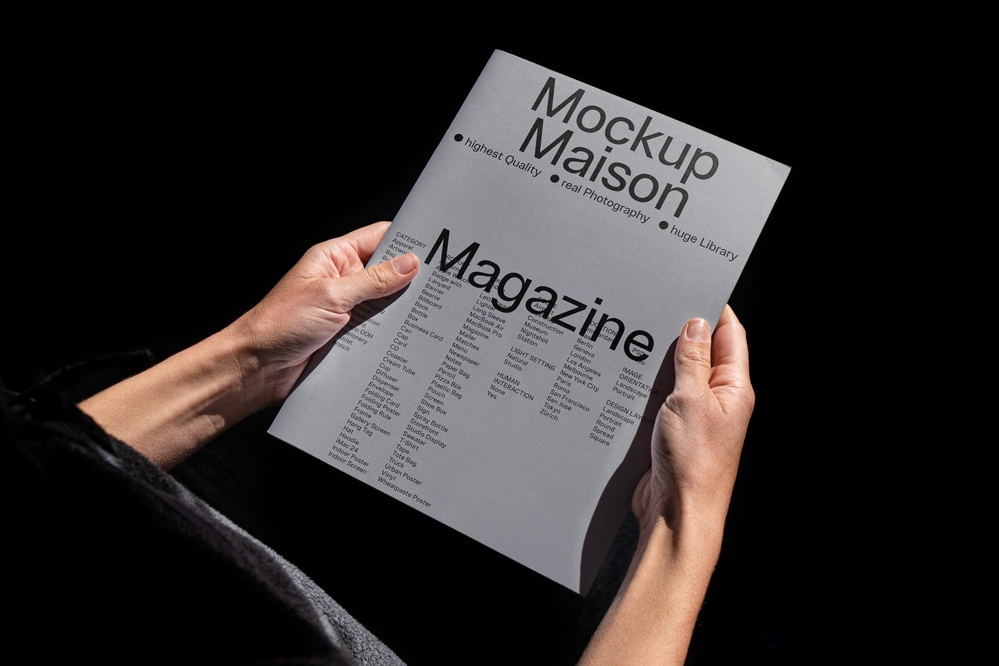 Magazine Mockup MZ-C-07