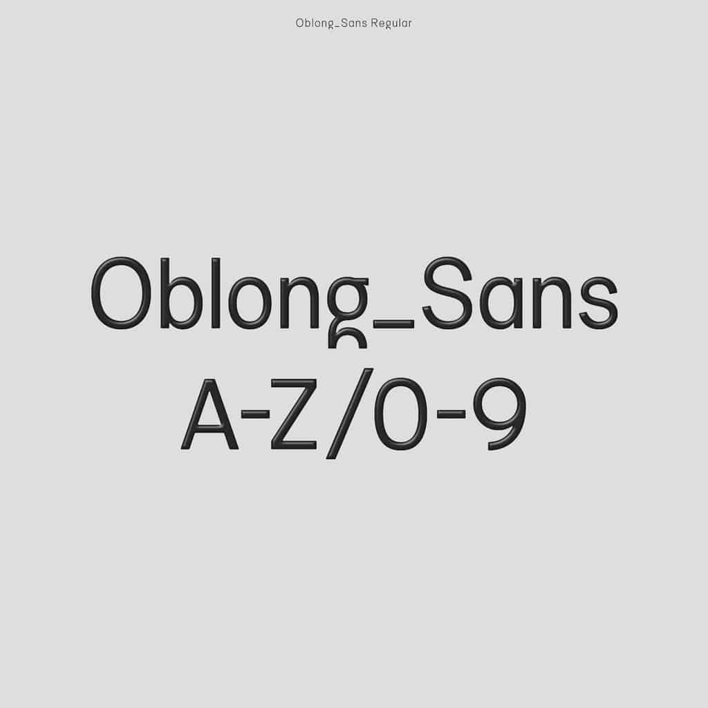 Oblong Sans