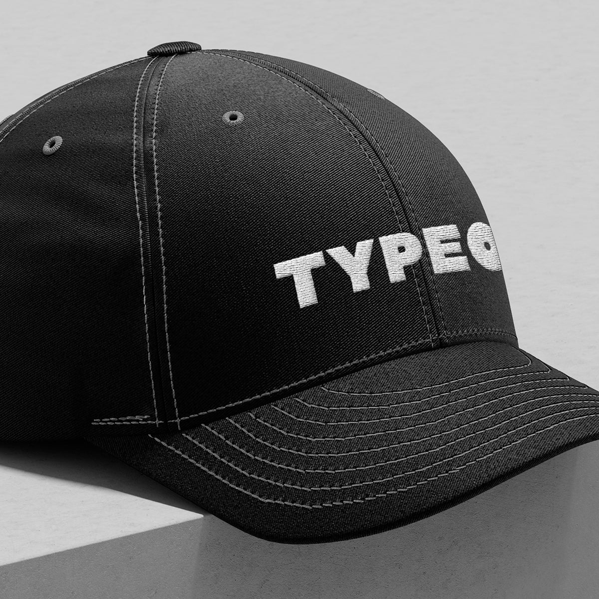 099 -  Cap Mockup ( Light mode angle )