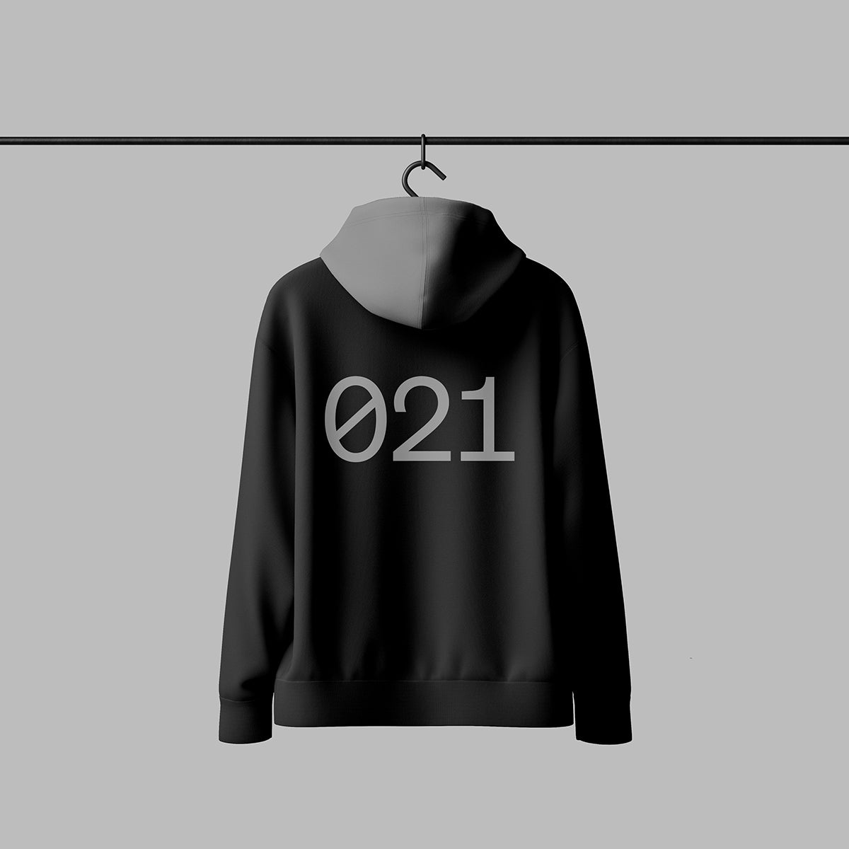 099 -  Hoodie (Back) Mockup