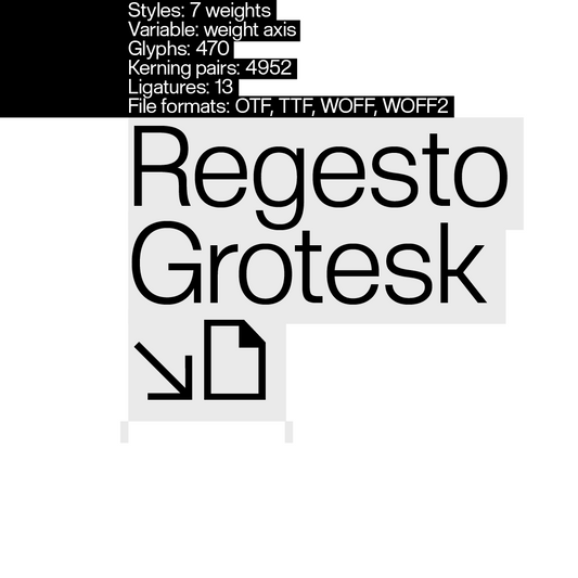 Regesto Grotesk