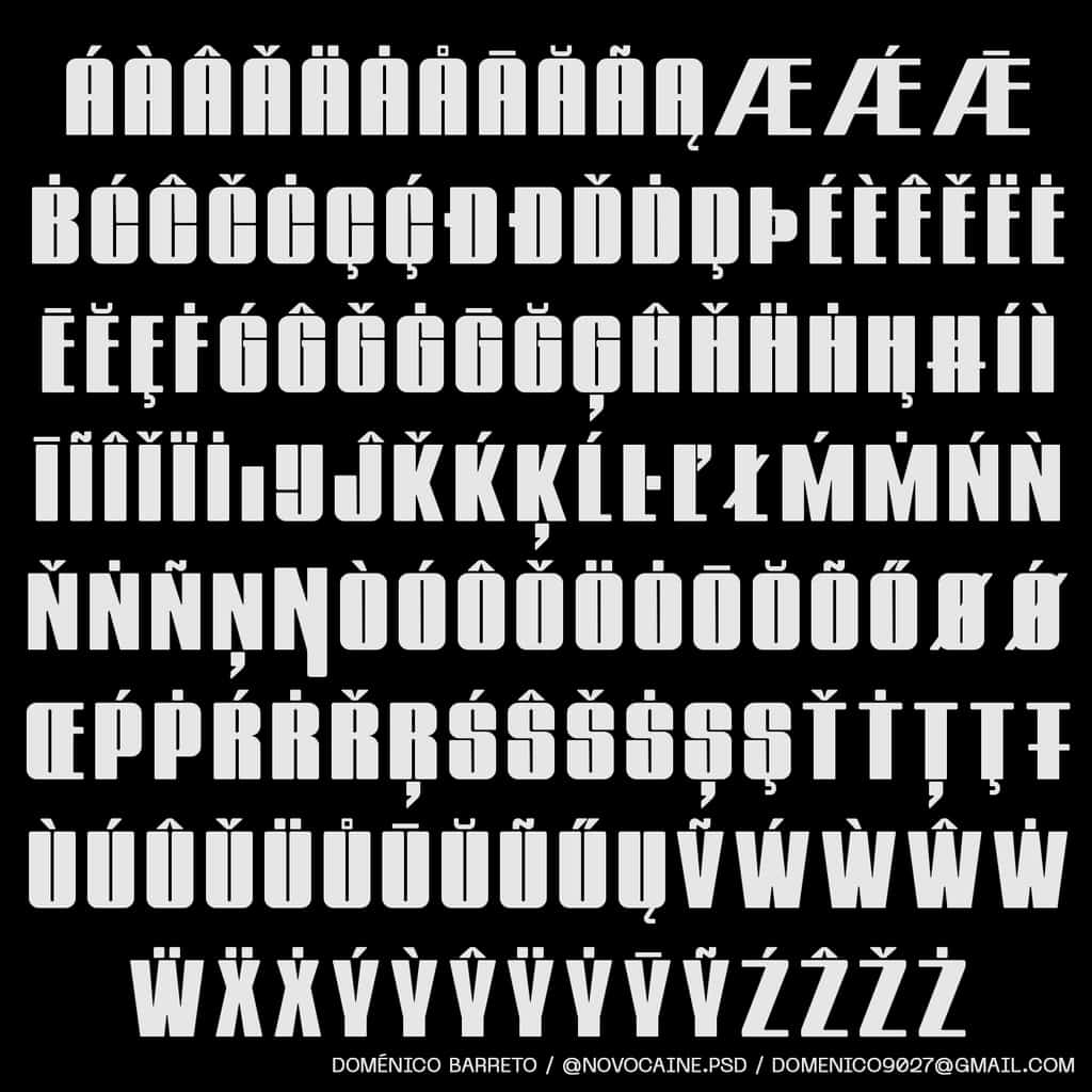 Evangelion Font Family