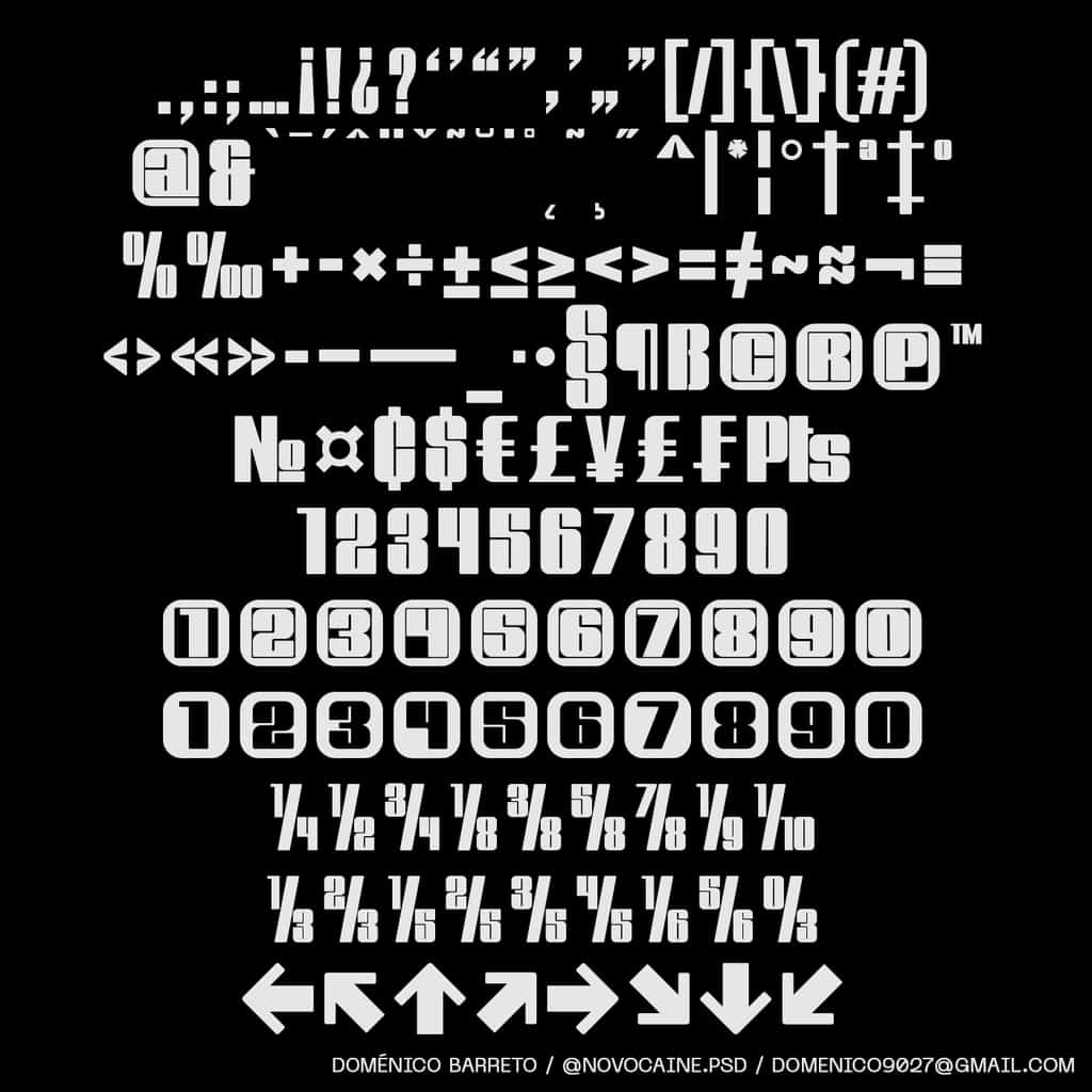 Evangelion Font Family