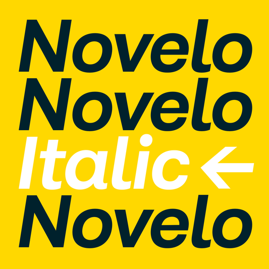 Novelo Italic