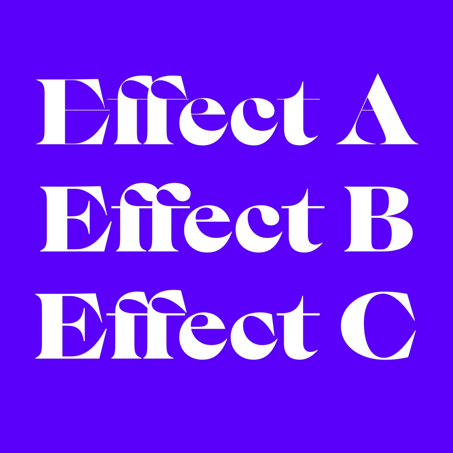 Effect NG