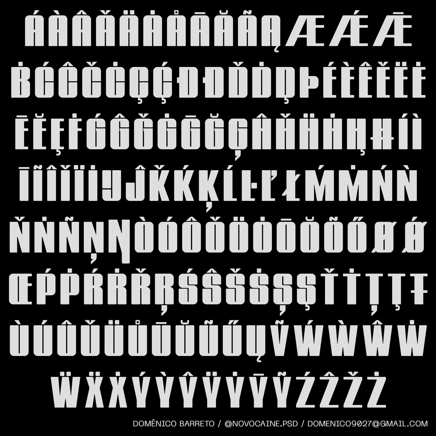 Evangelion Font Family