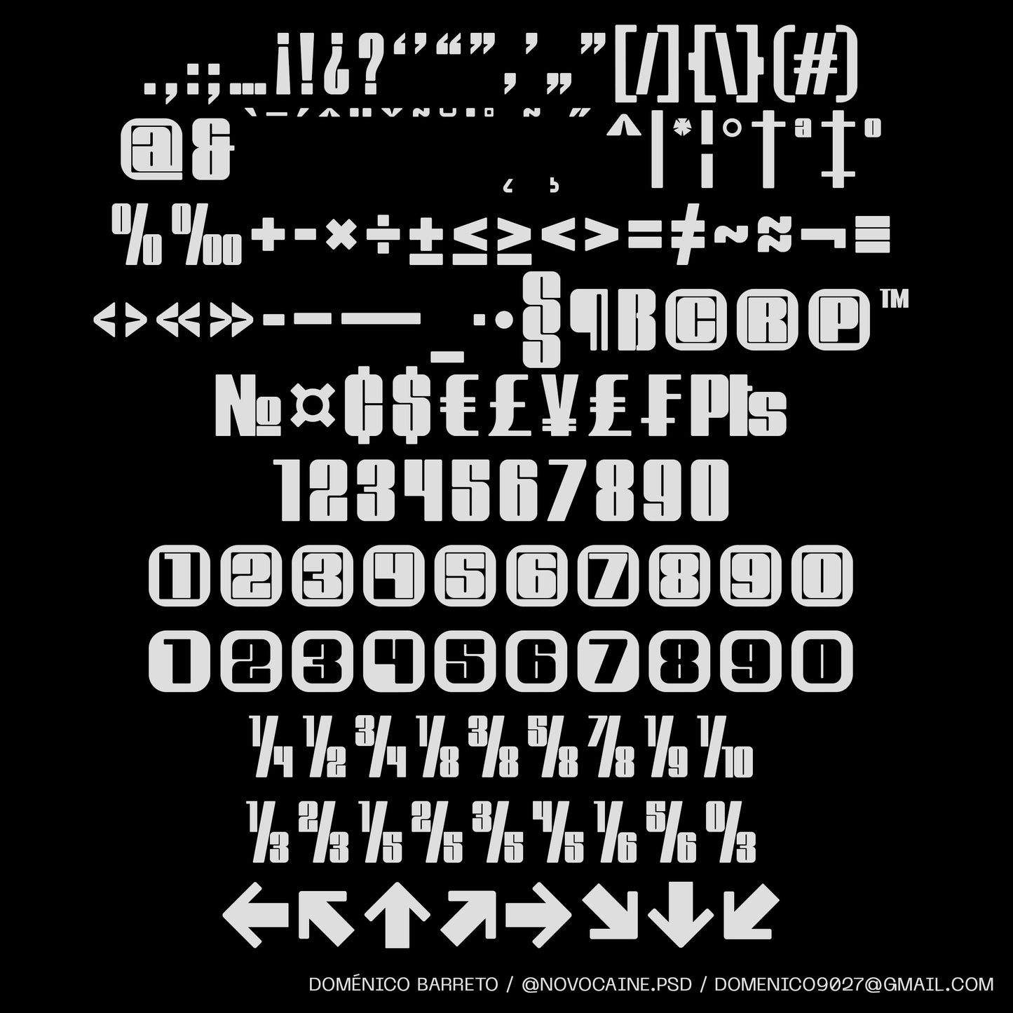 Evangelion Font Family