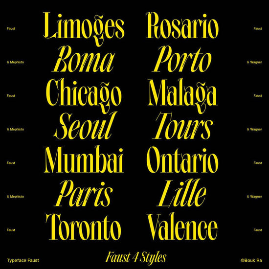 Faust – Type Department