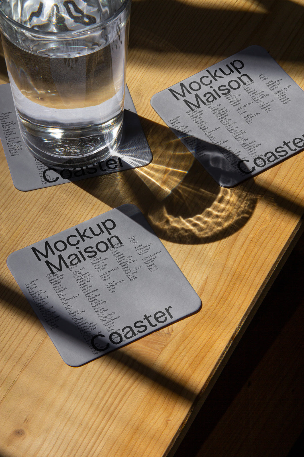 Coaster Mockup CO-A-03