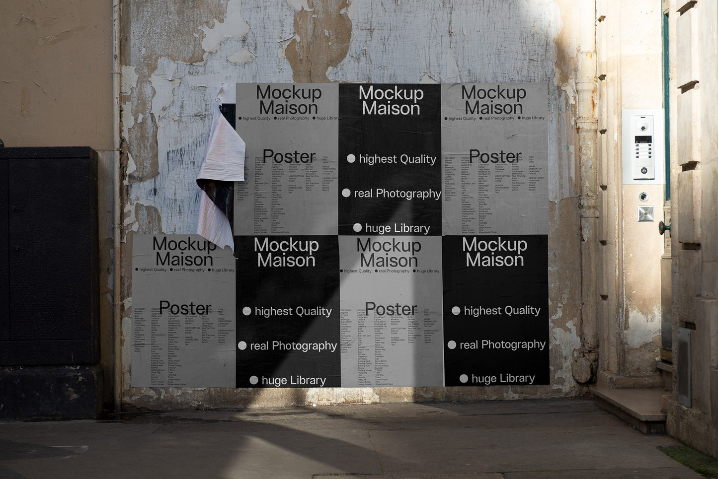 Street Poster Mockup UP-PAR-07