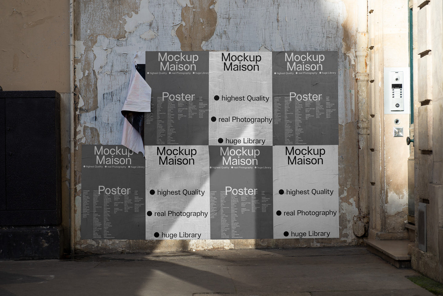 Street Poster Mockup UP-PAR-07