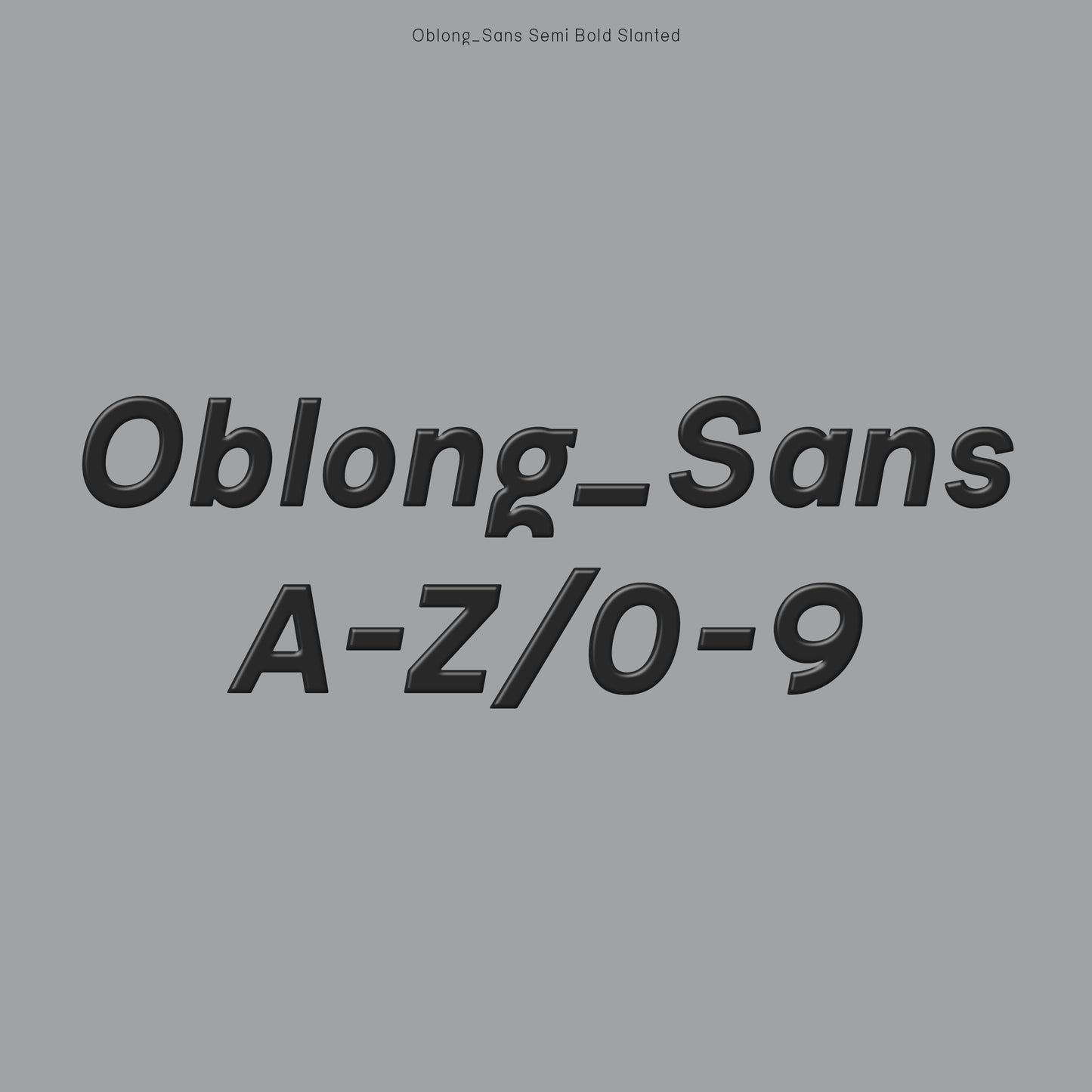 Oblong Sans