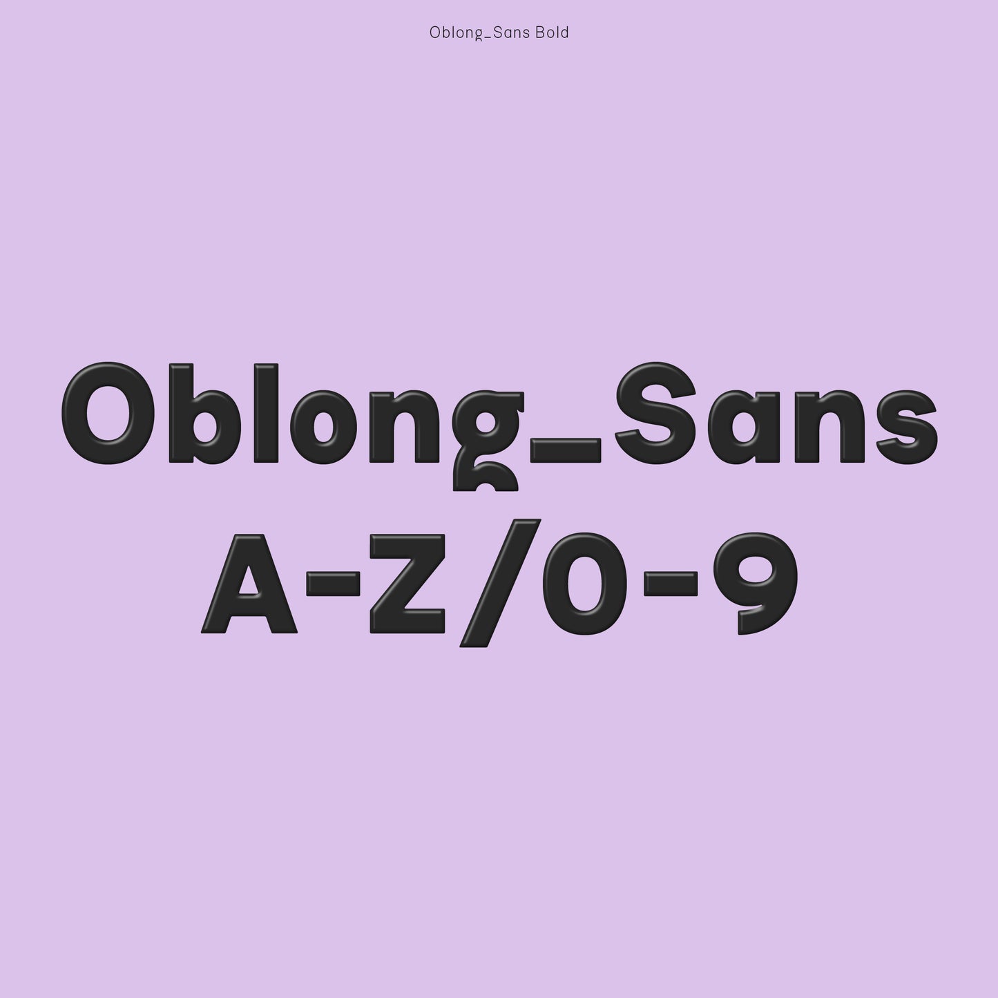 Oblong Sans