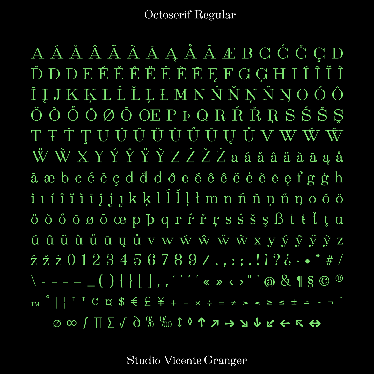 Octoserif