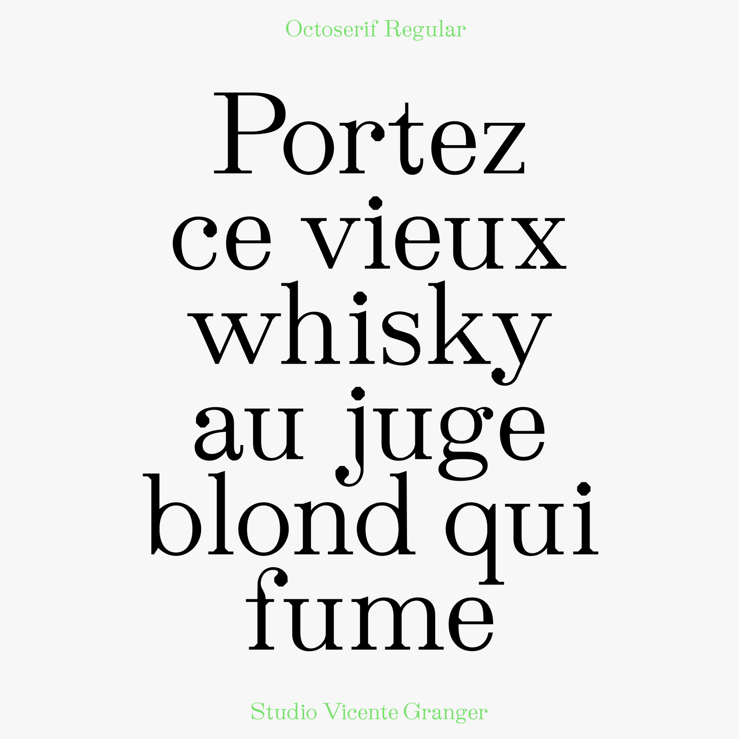 Octoserif