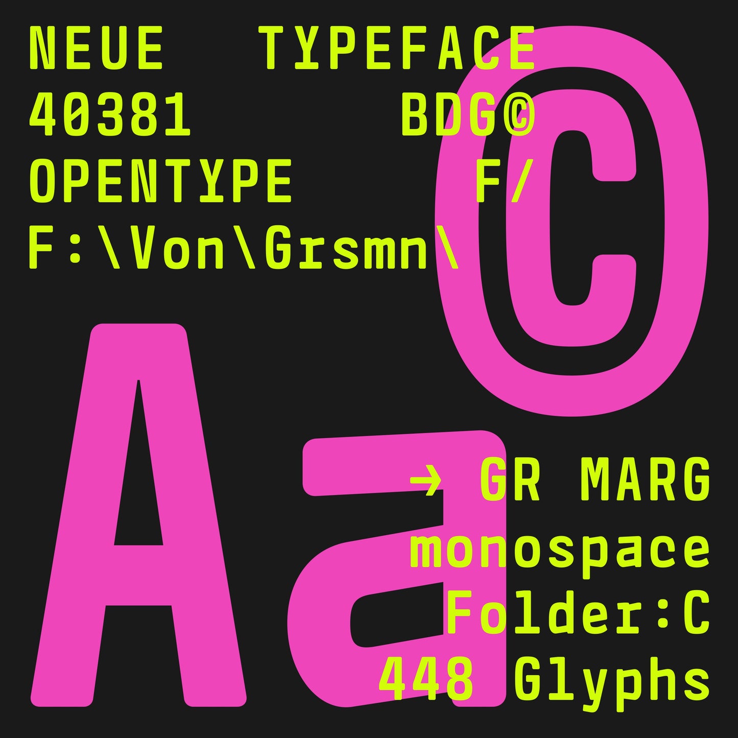 GR Marg Monospace