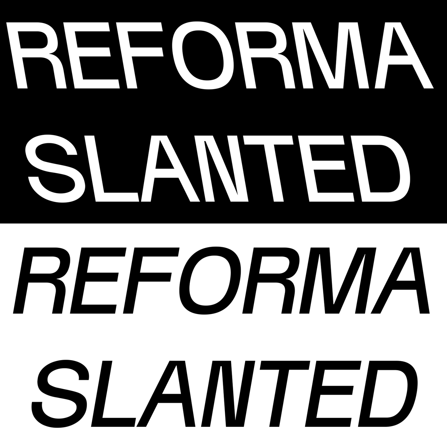 Reforma Sans