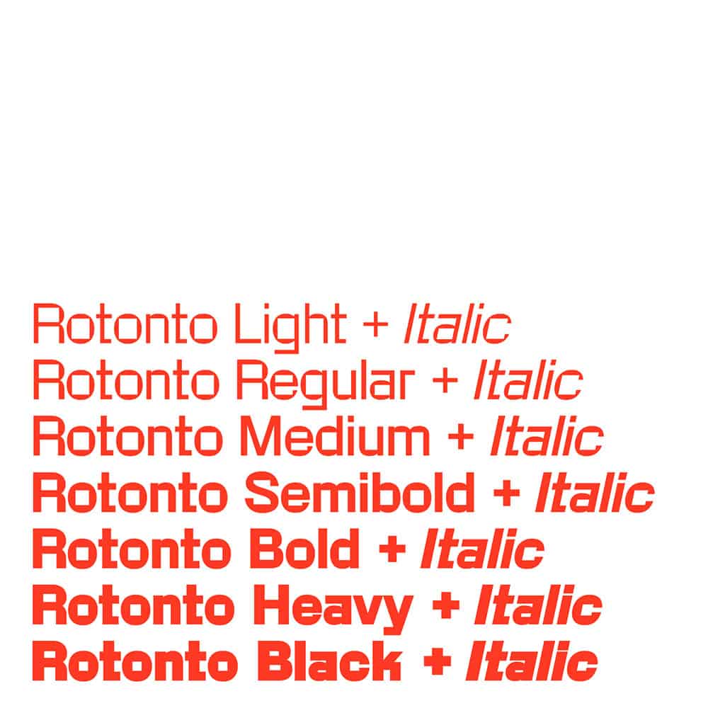 Roto Word Design Rotonto – Type Department