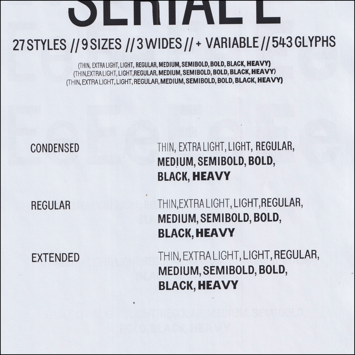 Serial E Extended
