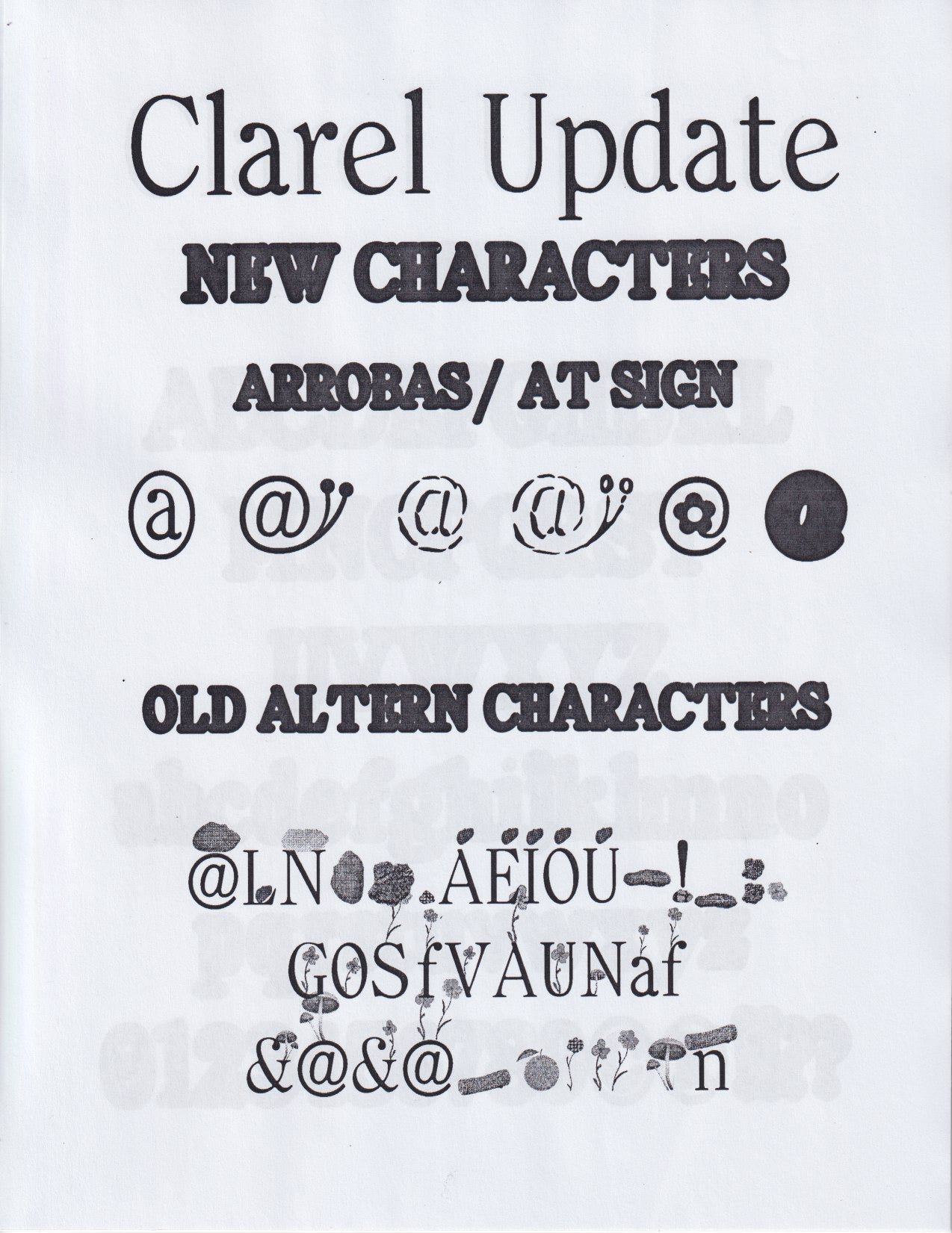Clarel Serif