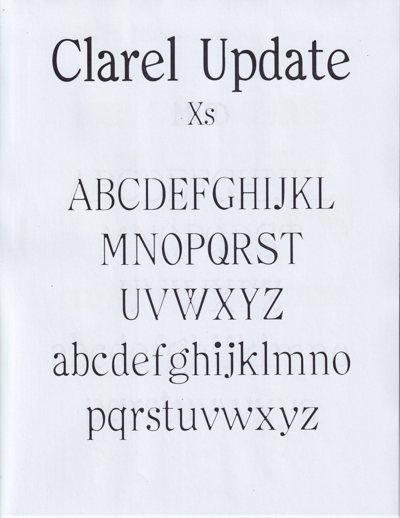 Clarel Serif