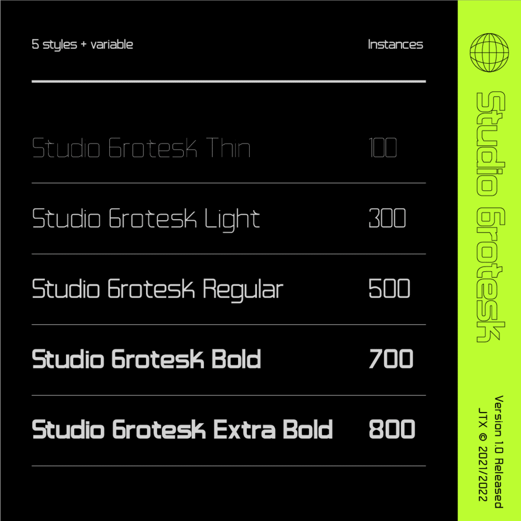 Studio Grotesk (Free)