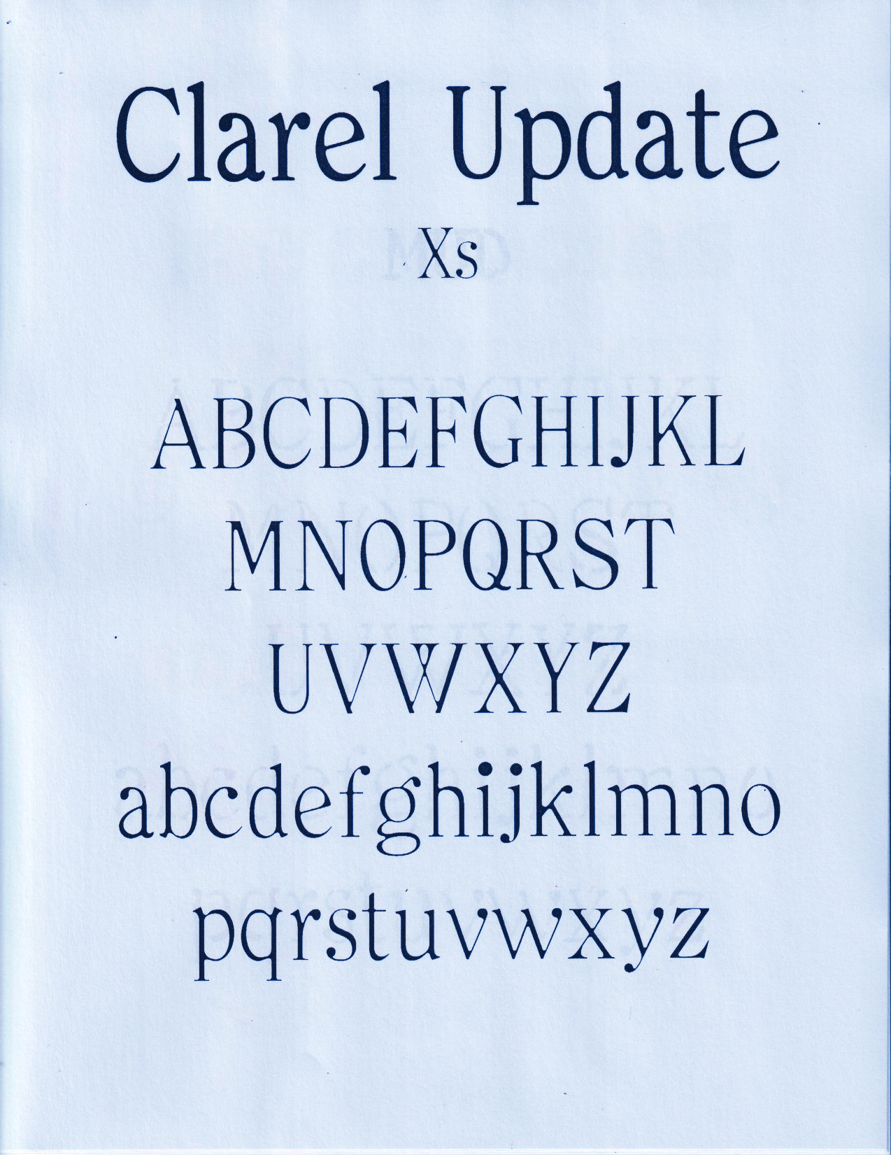 Clarel Serif