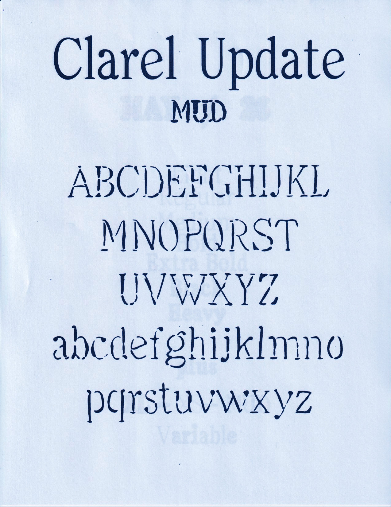 Clarel Serif