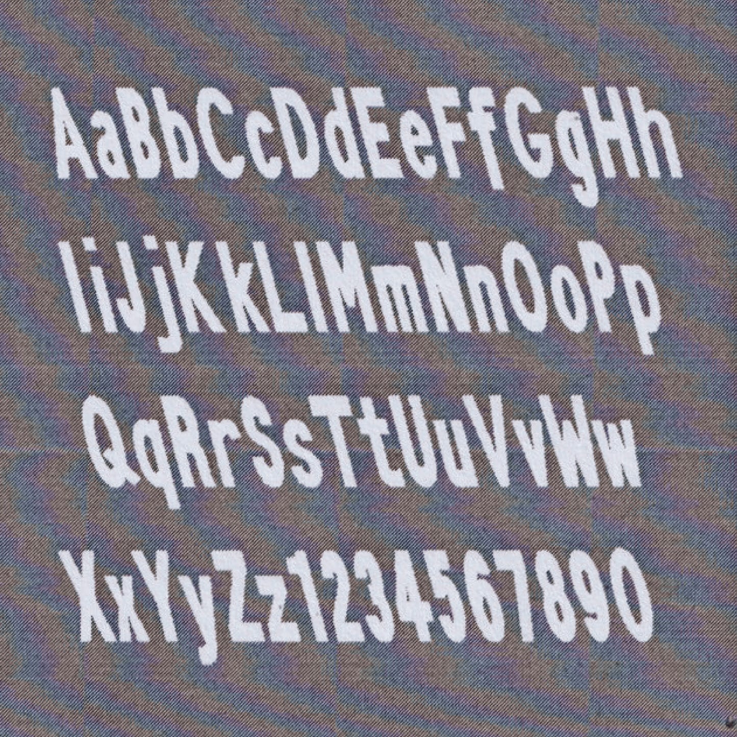 Serial D Slanted
