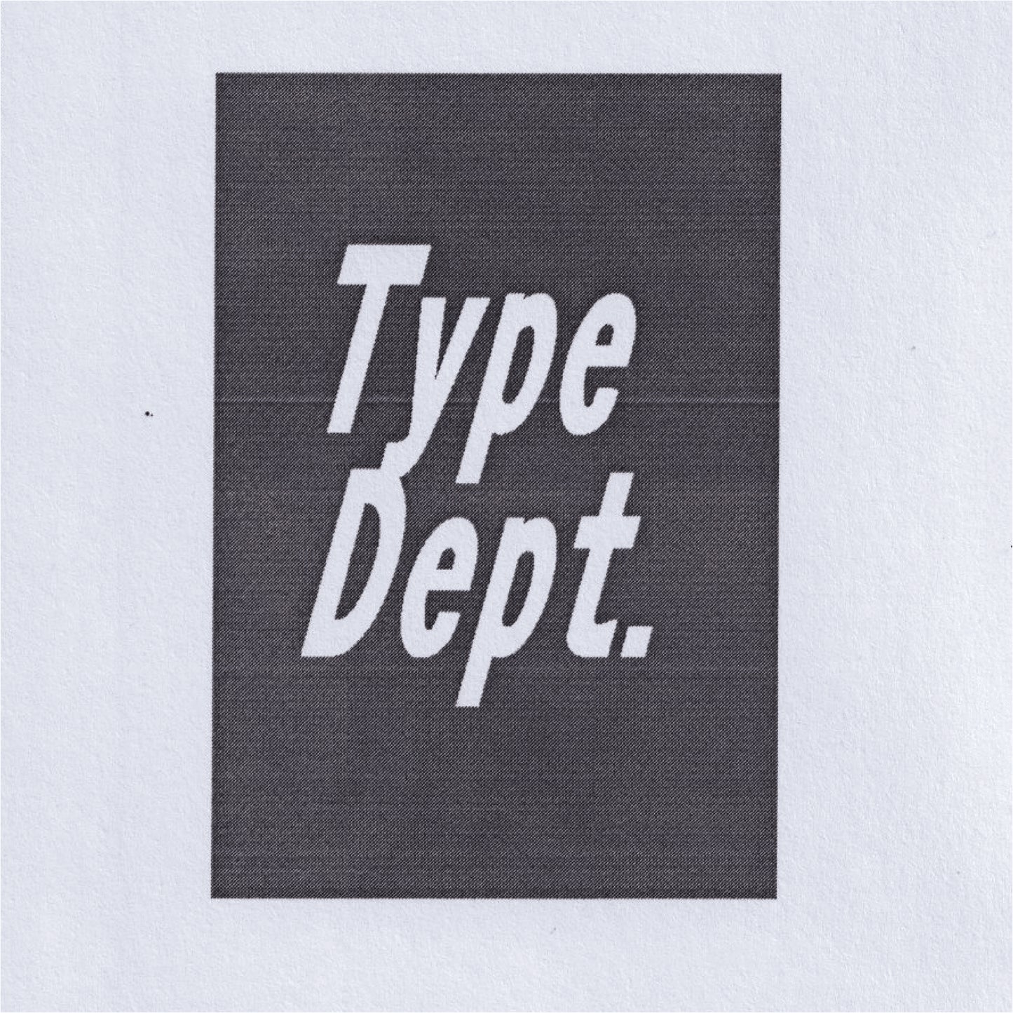 Serial D Slanted