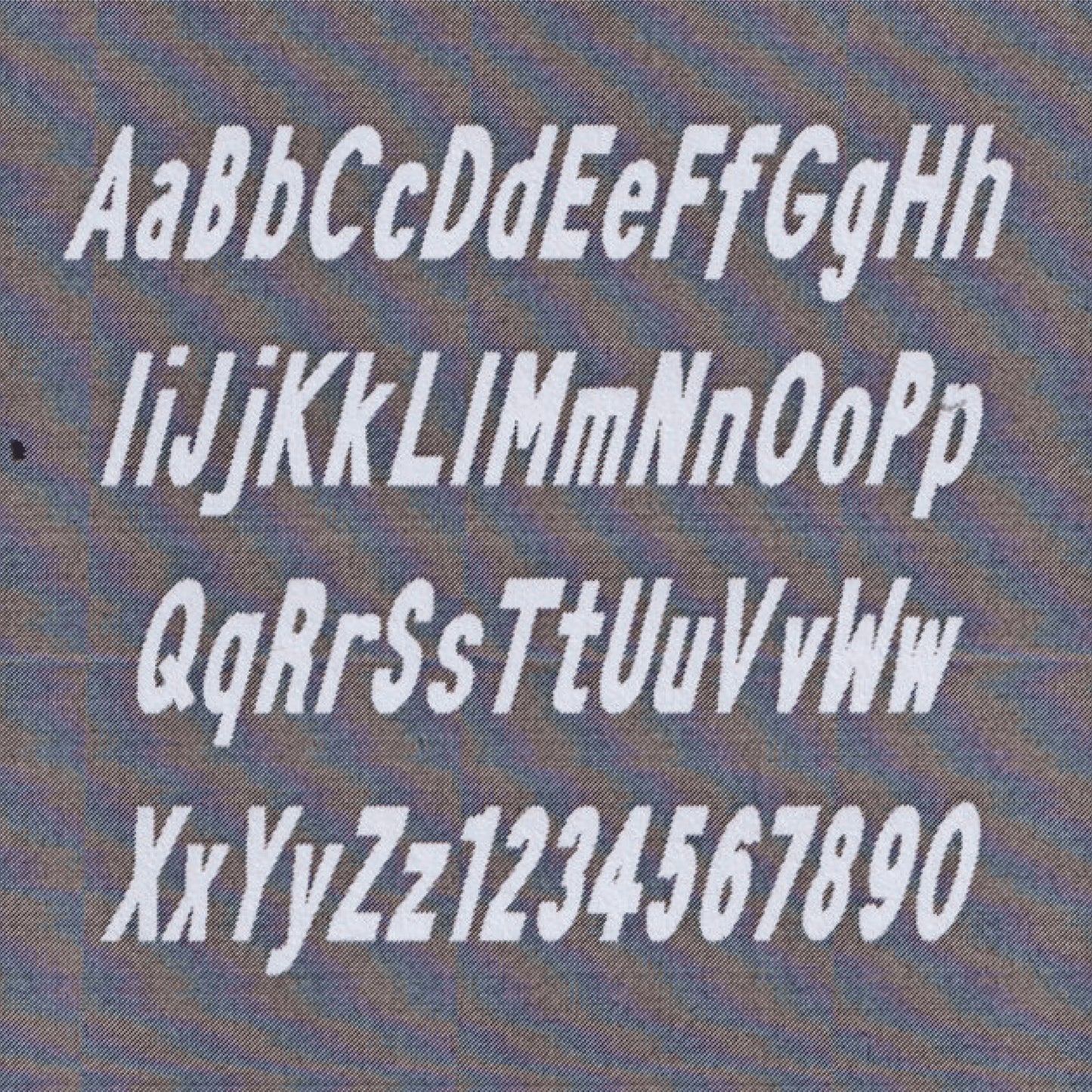 Serial D Slanted