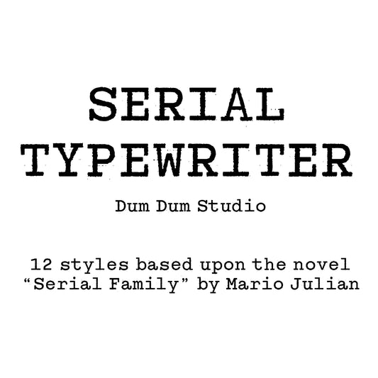 Serial Typewriter