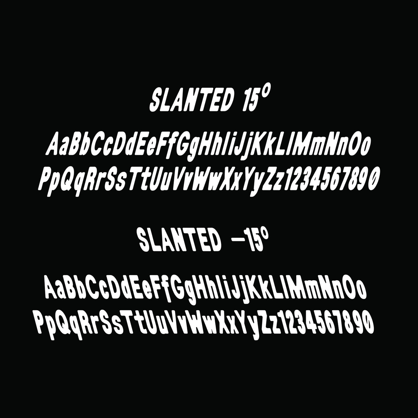 Serial A Slanted