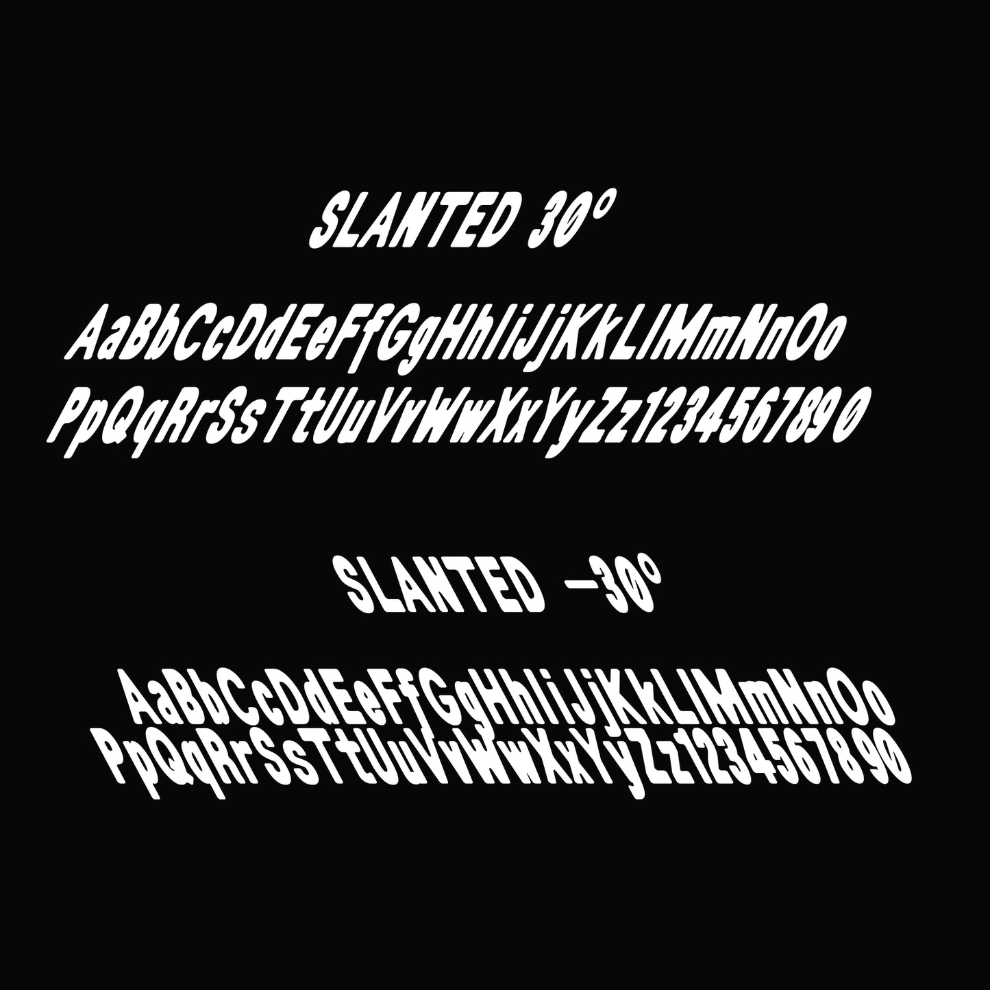 Serial A Slanted
