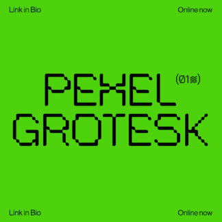 Pexel Grotesk - Type Department