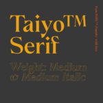 Taiyo Serif