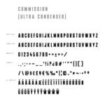 Commission Font