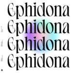 EPHIDONA Font