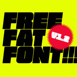 FREE FAT FONT