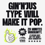 GIN AND JUS Font