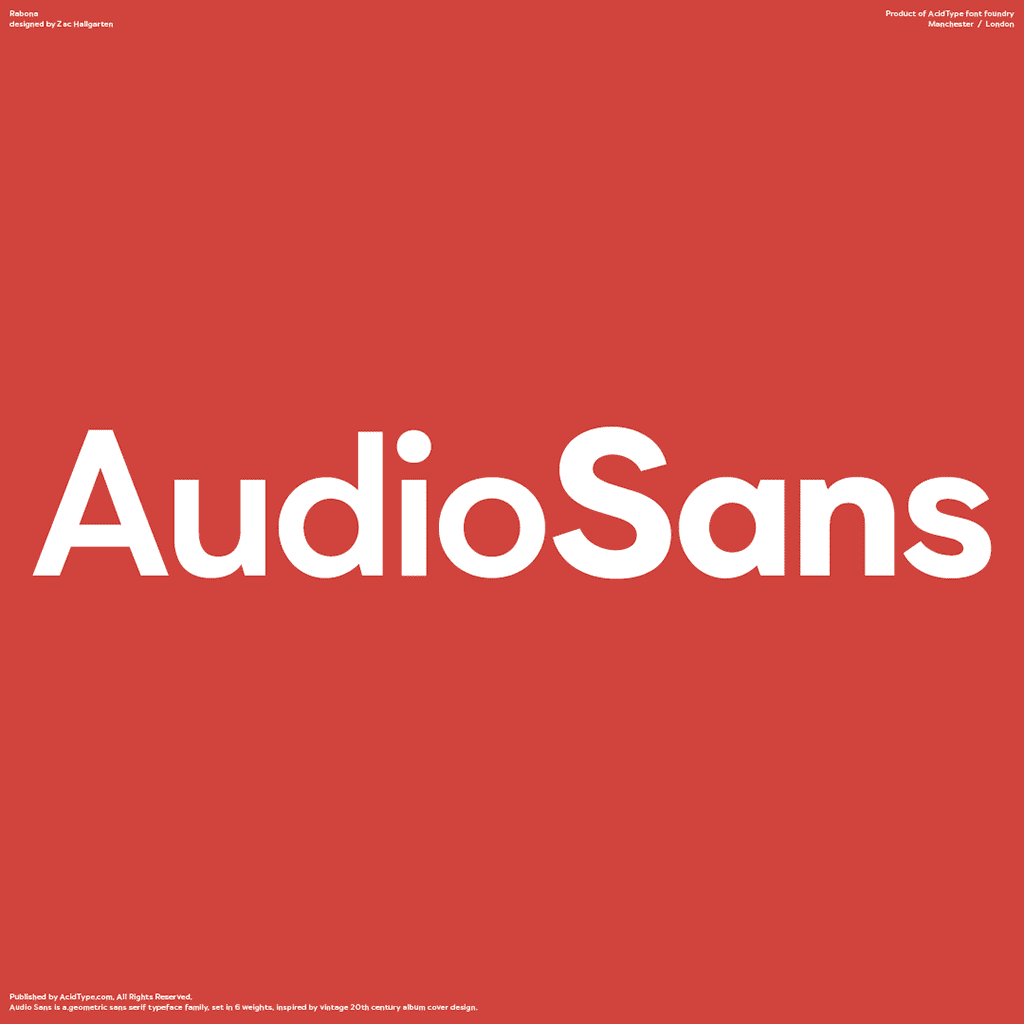 Audio Sans