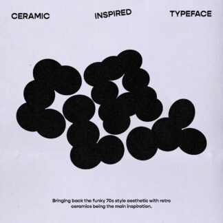Clay Typeface by Harry Wright