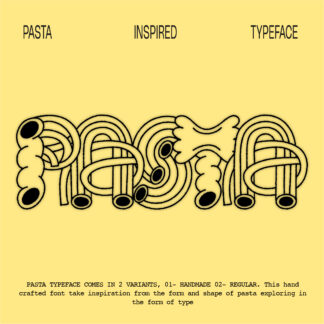 Pasta Typeface by Harry Wright